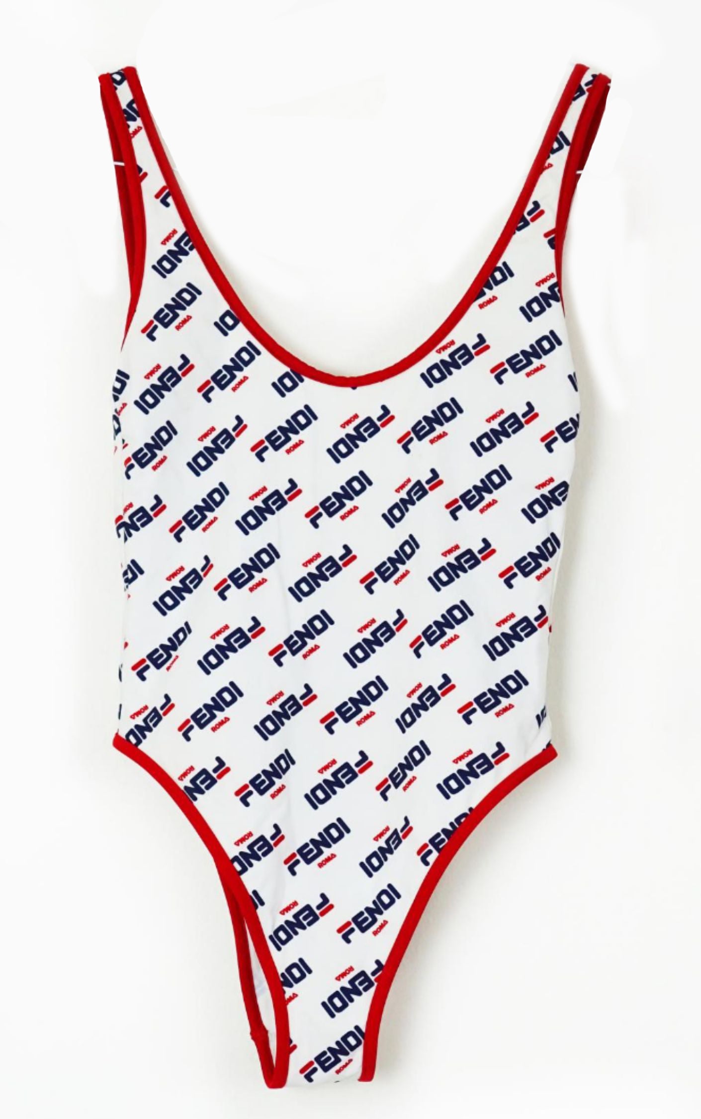 FENDI X FILA Logo Swimsuit