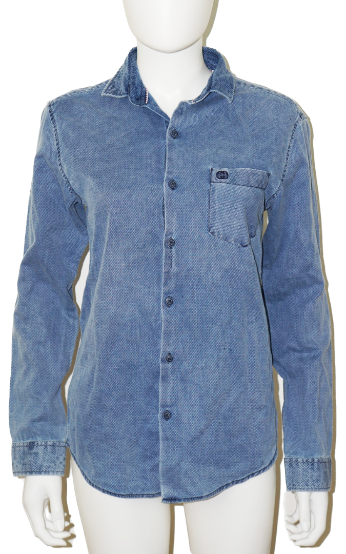 GUCCI Logo Jeans Style Button Collared Shirt