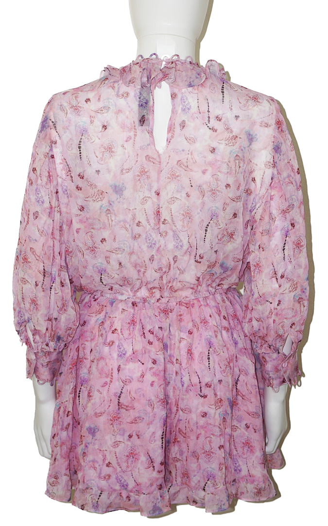 IRO Joyce Floral Print Ruffle Romper