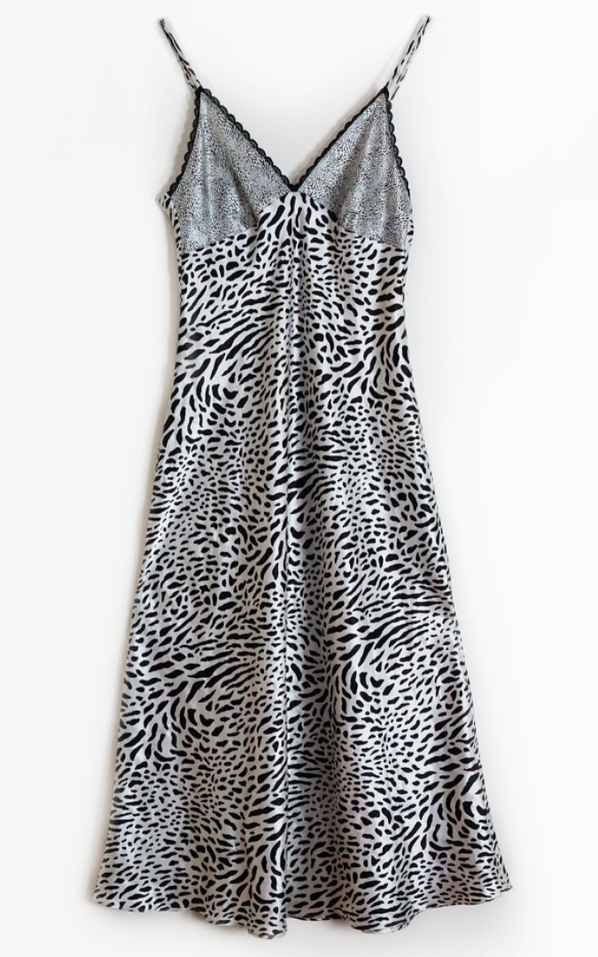 JONES NEW YORK Animal Print Cami Dress