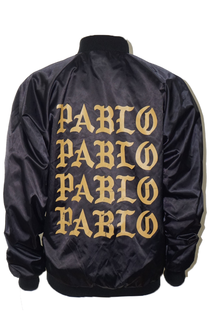 KANYE WEST Pablo Tour Black Cardinal Jacket