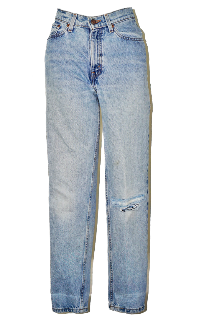 LEVI'S 512 Slim Fit Straight High Waisted Jeans