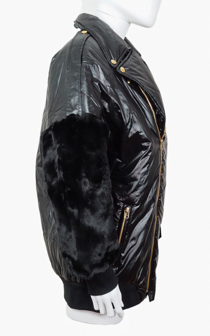 OPENING CEREMONY KYE Skew Zip Puffer Jacket