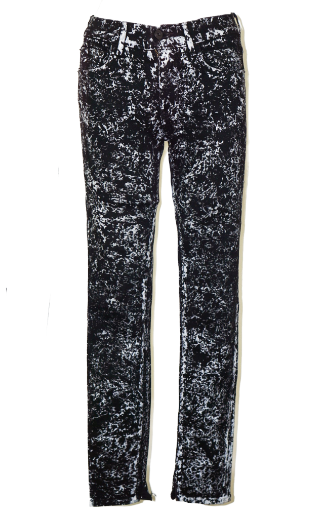 PROENZA SCHOULER Paint Splatter Slim Jeans resellum