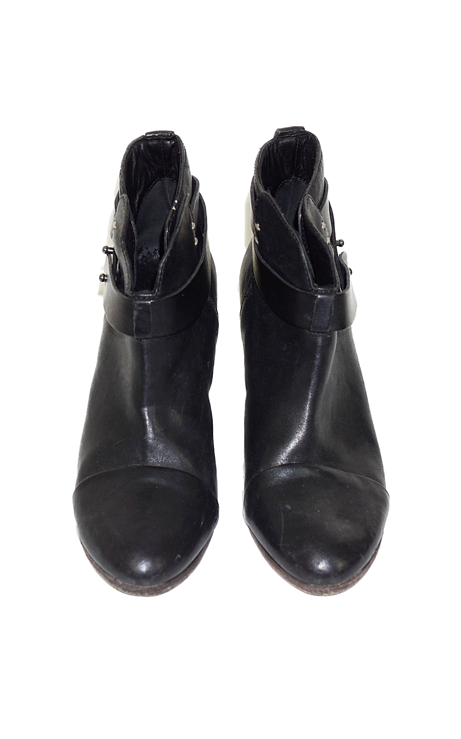 RAG & BONE Black Leather Ankle Boots