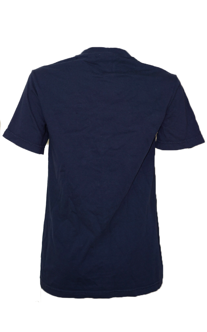 SPORTY & RICH Health Logo Navy T-Shirt