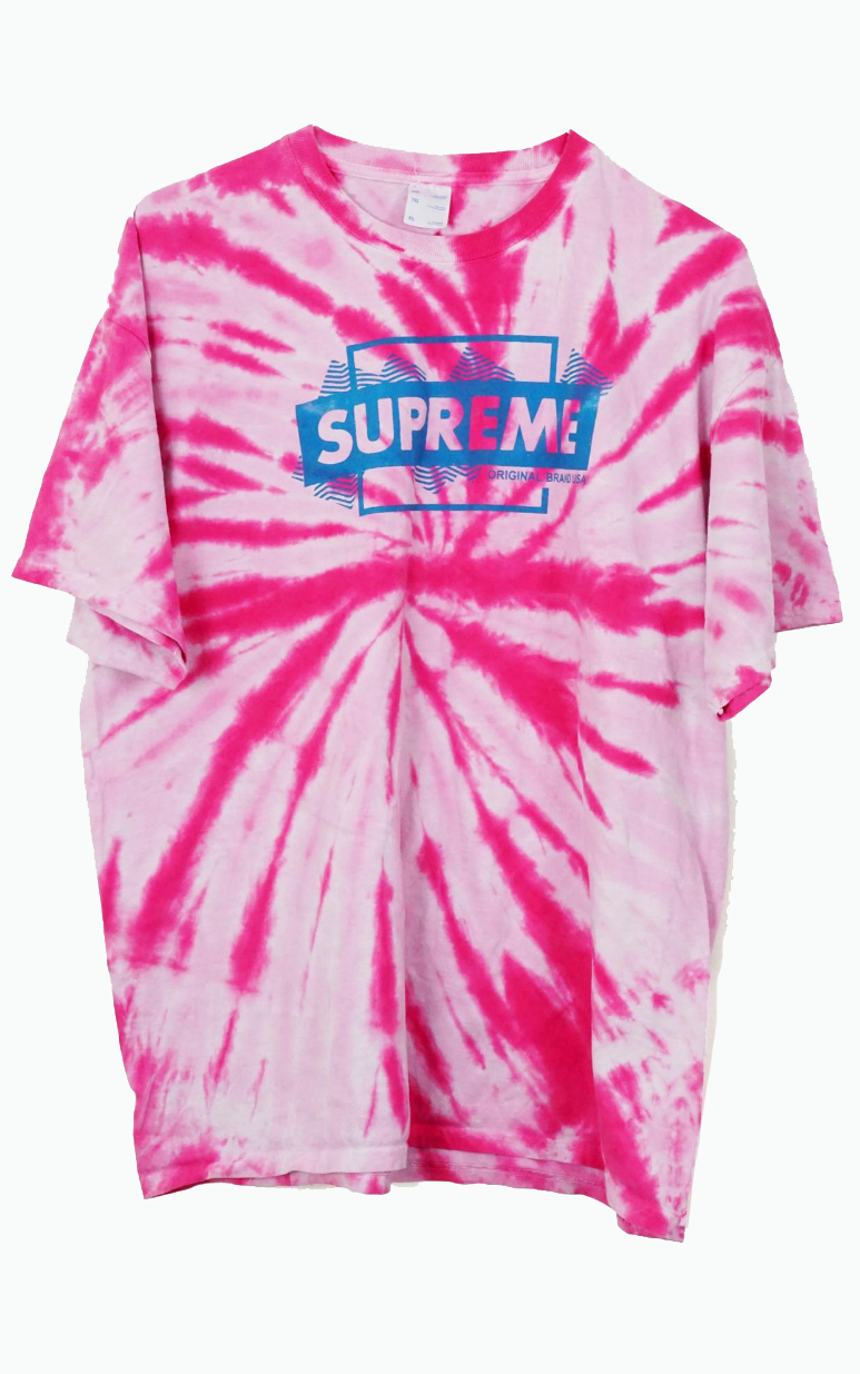 SUPREME Tie Dye Short Sleeve Tee Shirt