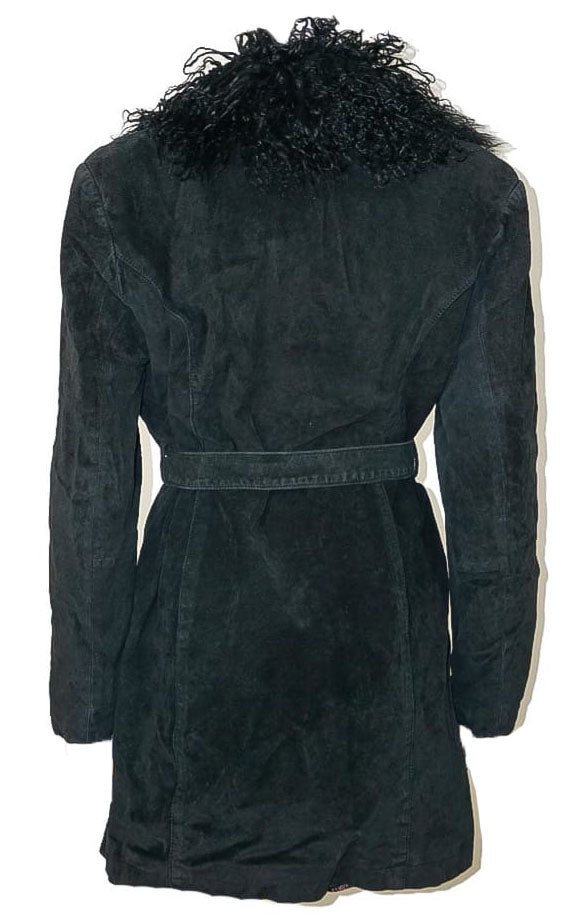 VINTAGE Black Penny Lane Boho Coat