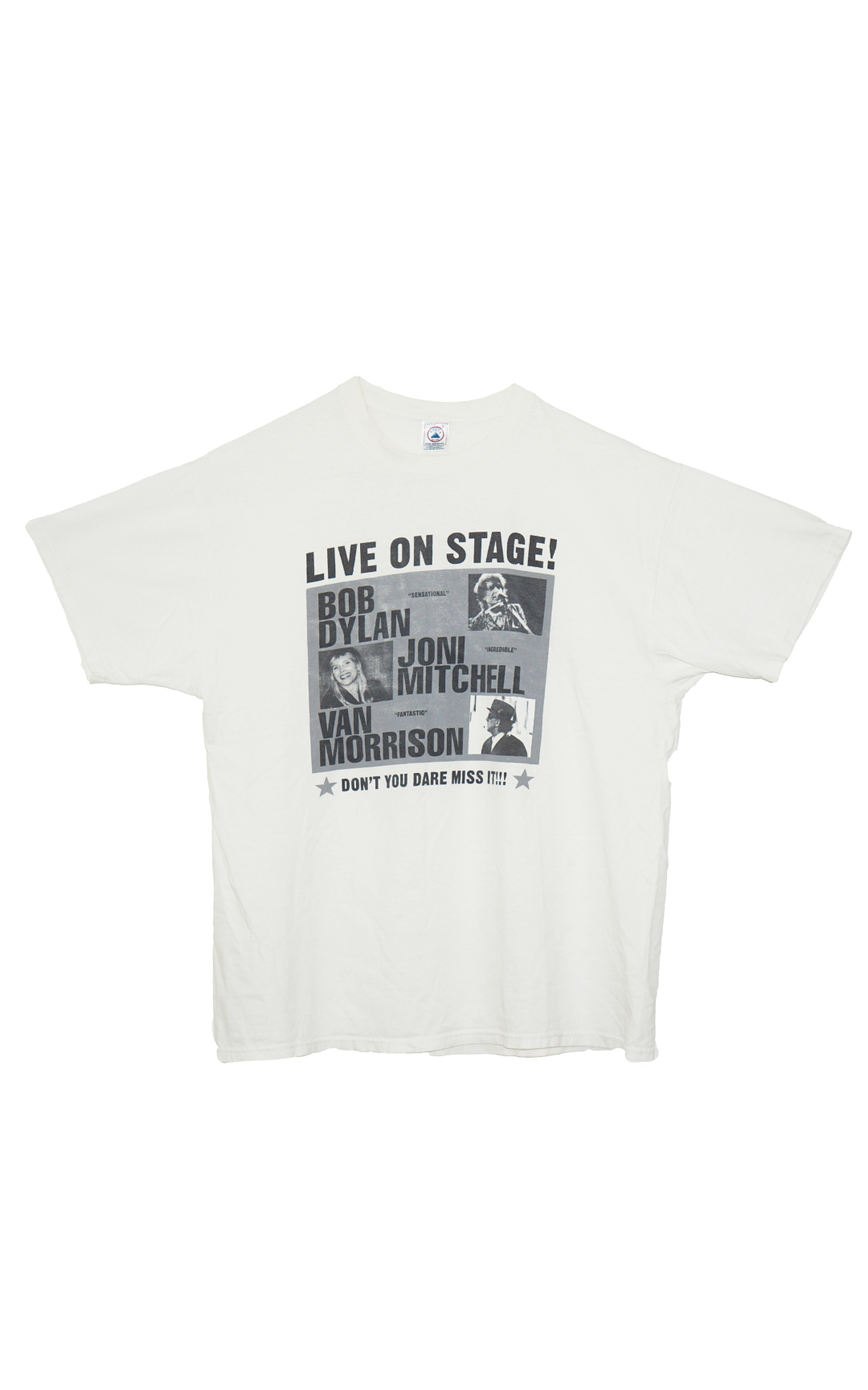 VINTAGE Bob Dylan 90s West Coast Tour T-Shirt