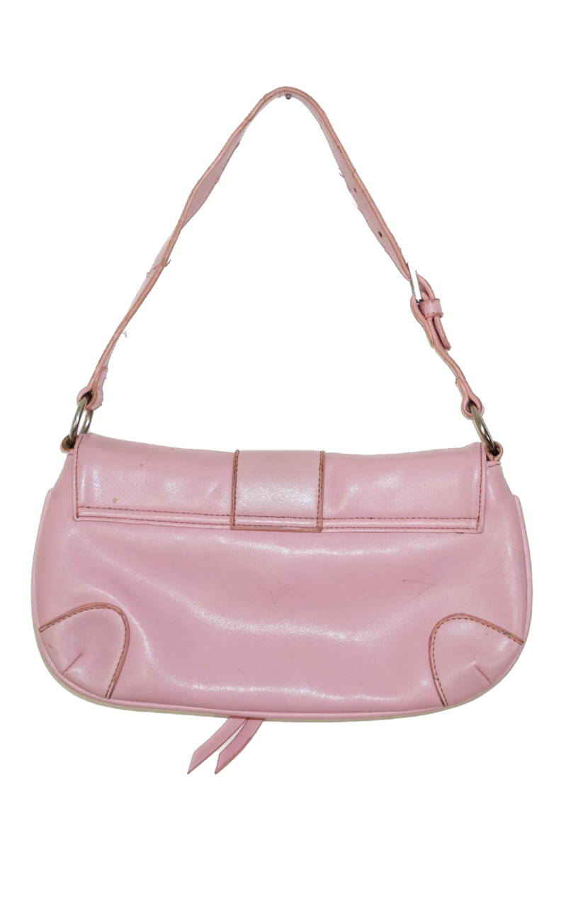 VINTAGE Y2K Pink Mini Baguette Bag