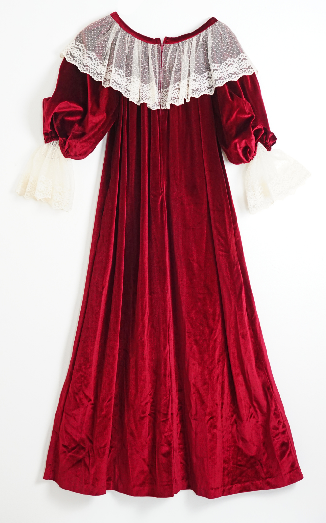 VINTAGE David Brown Victorian Dress