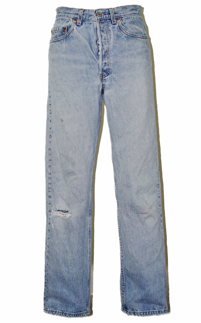 VINTAGE LEVI’S 501 80s USA Straight Jeans 31''