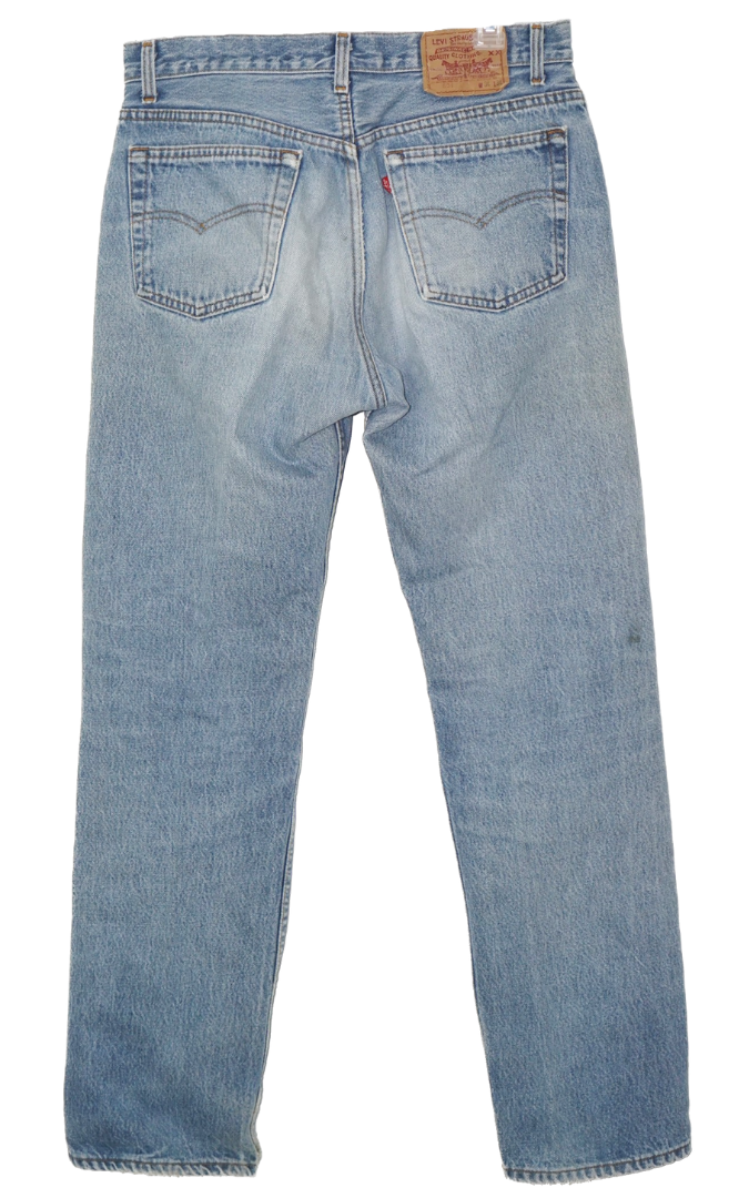 VINTAGE LEVI’S 501 80s USA Straight Jeans 35x34