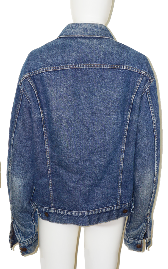 VINTAGE Levis 70s Faded Blue Denim Jacket