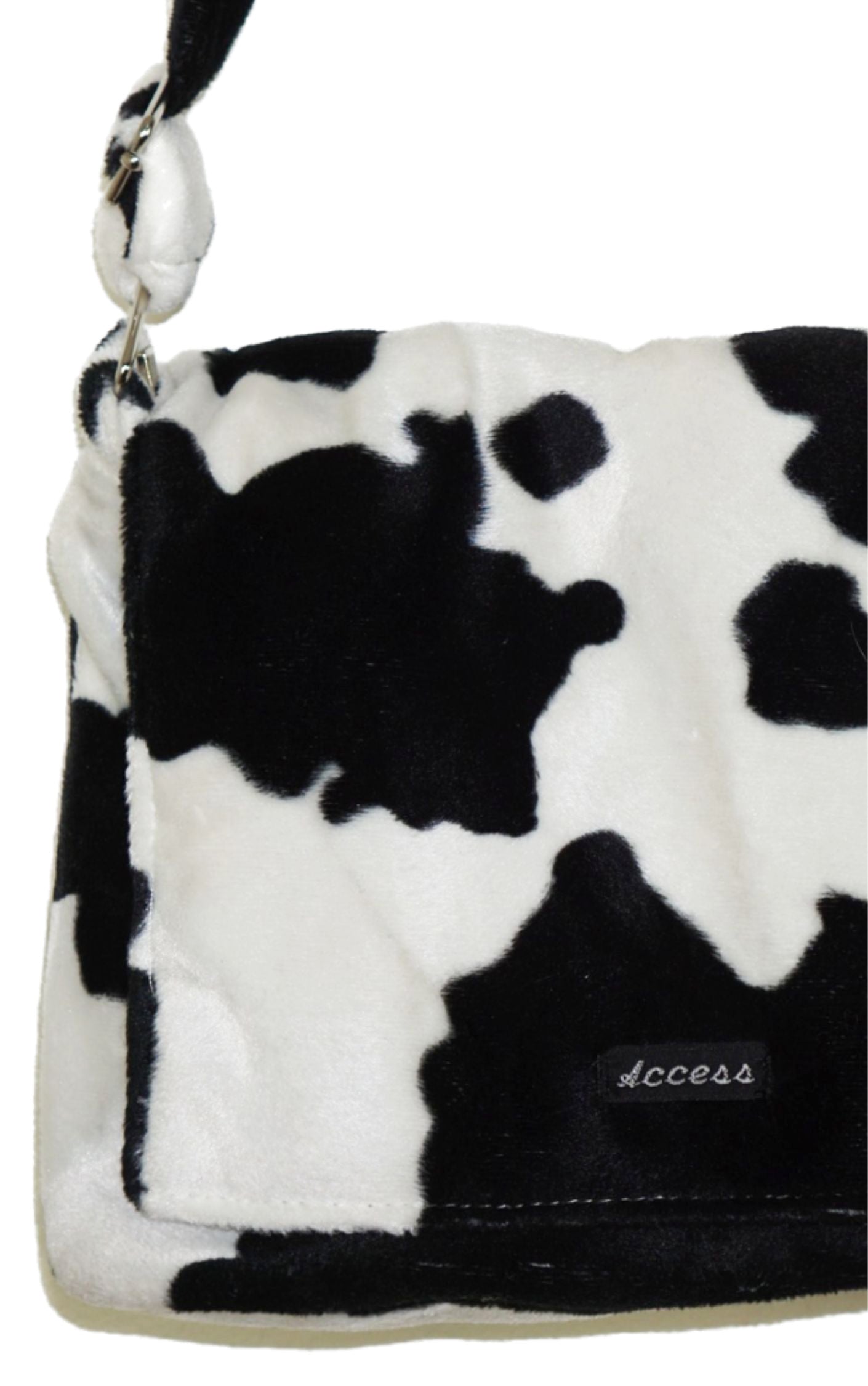 ACCESS Cow Animal Print Cross Body Bag resellum