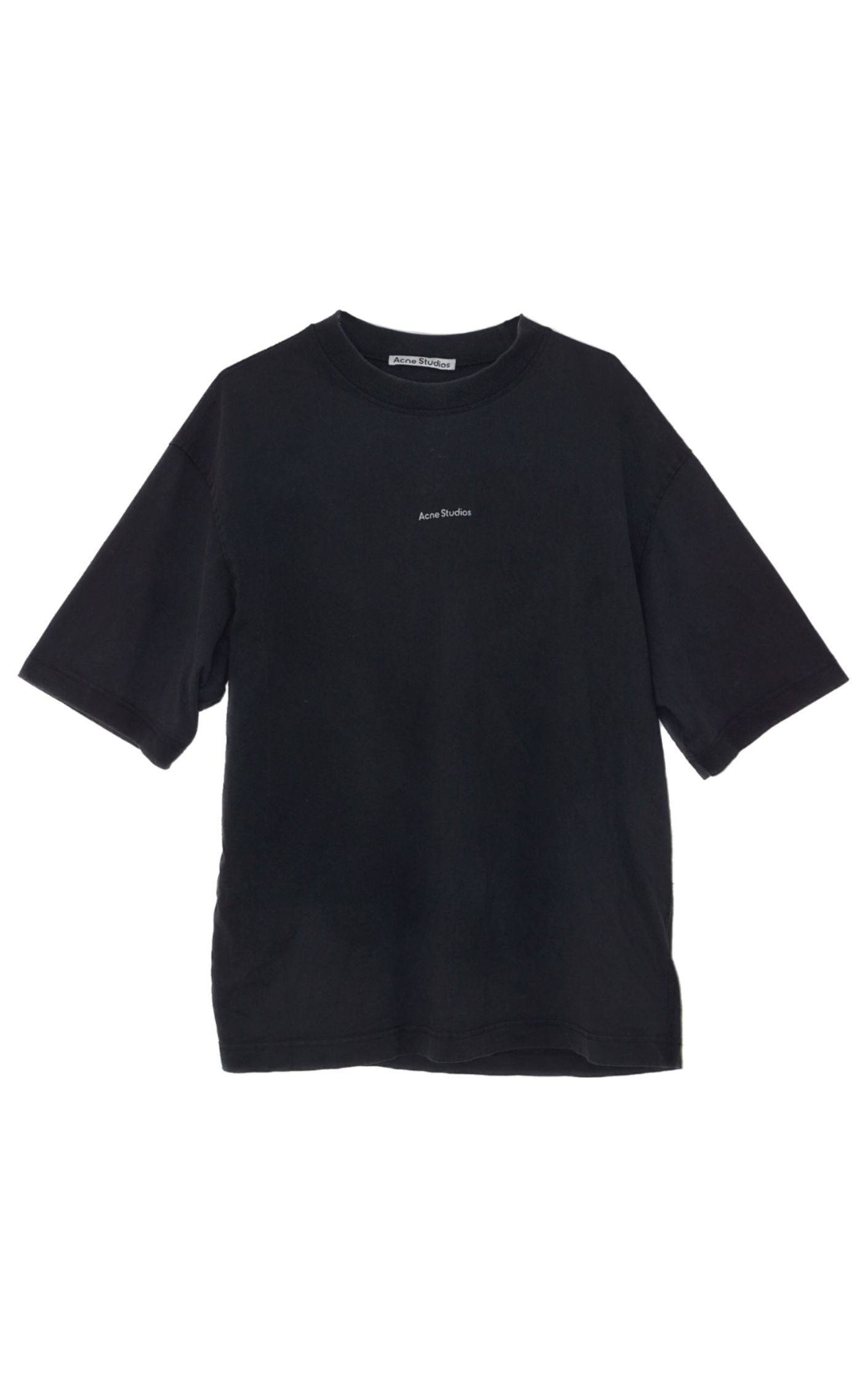 ACNE STUDIOS Logo Black T-Shirt resellum