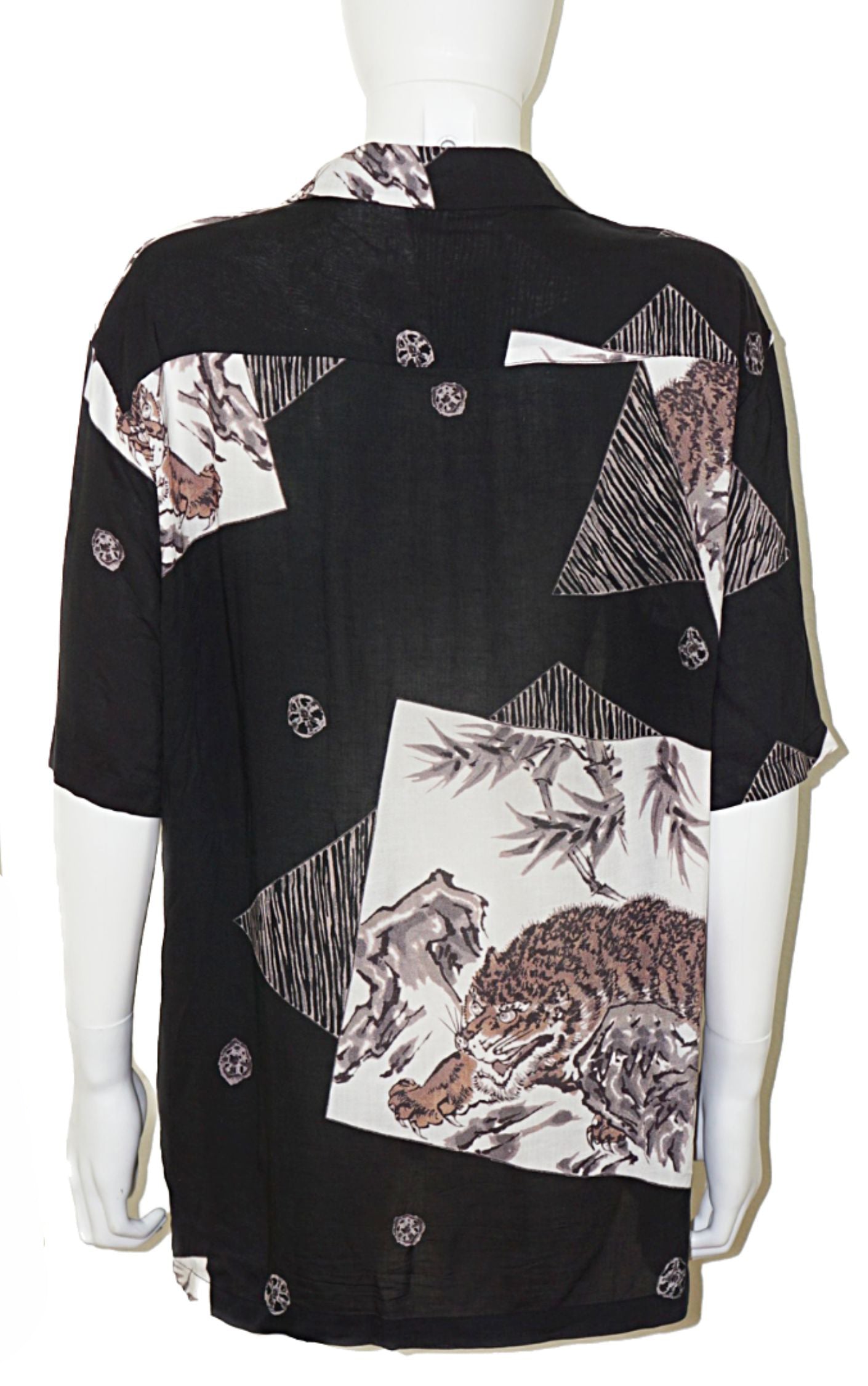 ALLSAINTS Hakone Tiger Button Down Shirt resellum