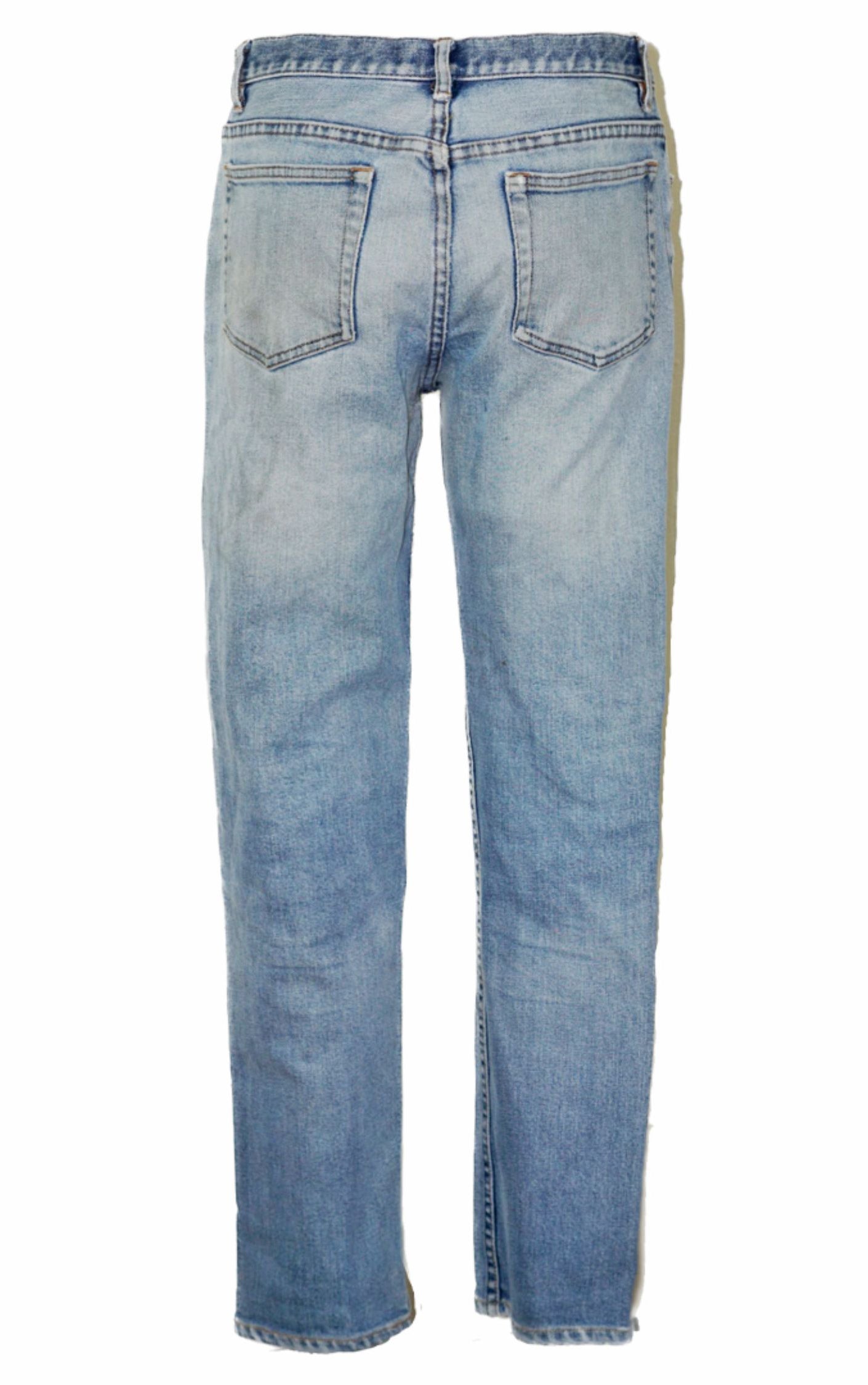 A.P.C. Petit New Standard Straight Leg Blue Jeans resellum
