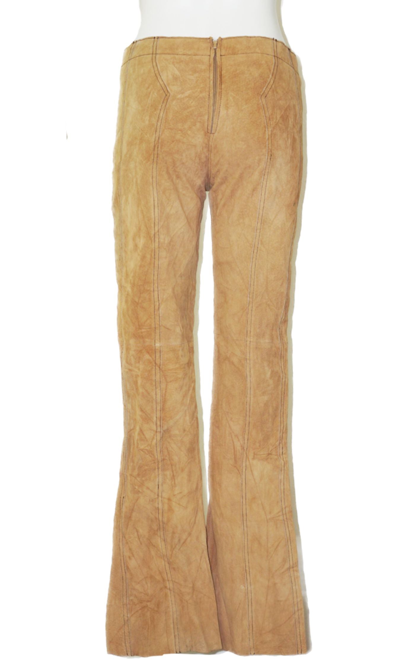 BEBE Vintage Y2K Leather Flared Boot Cut Pants resellum