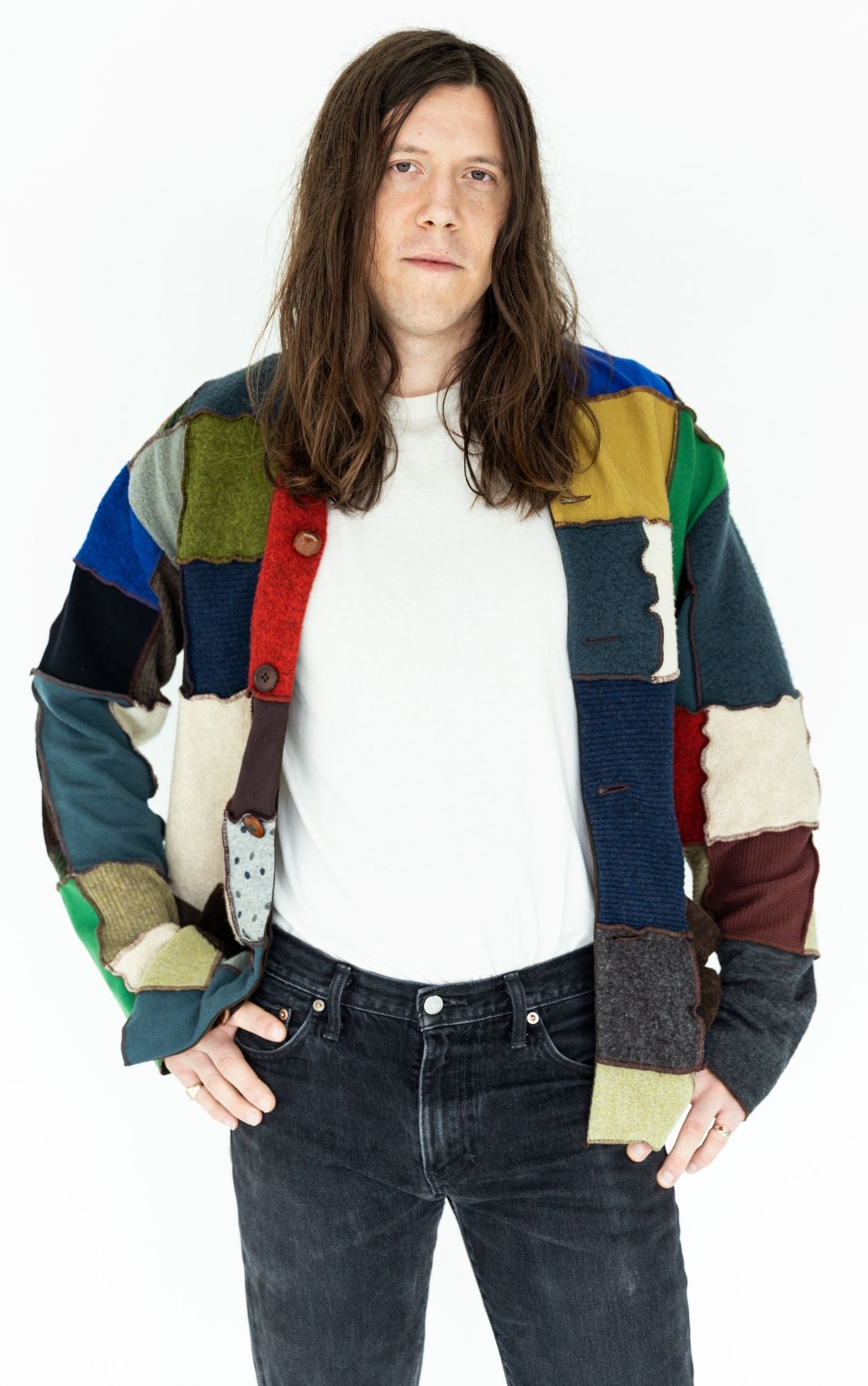 DOLCE & GABBANA DG Vintage Patchwork Cardigan RESELLUM