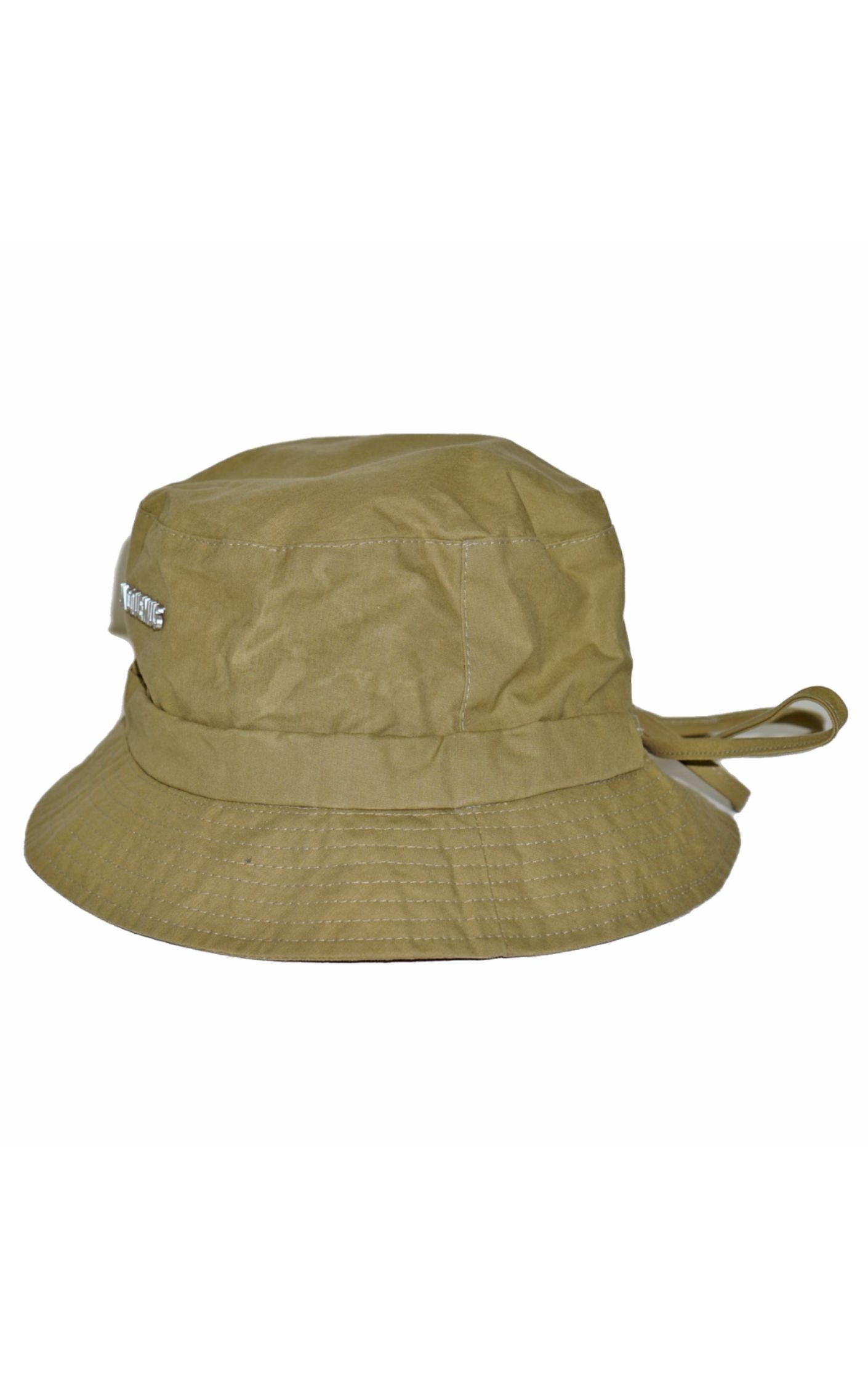 JACQUEMUS Le Bob Gadjo Khaki Panama Bucket Hat resellum