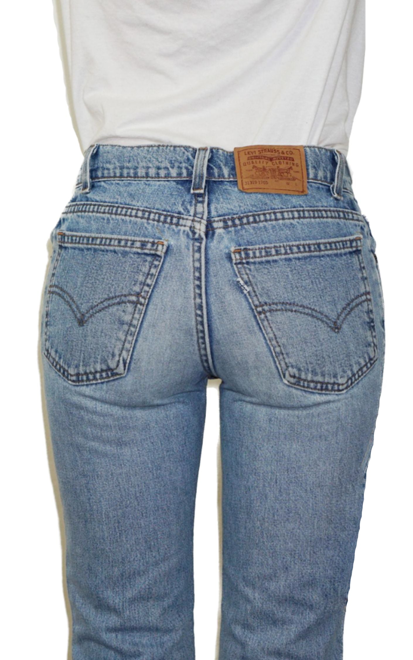 LEVI'S VINTAGE 90s Bootcut Flared Blue Jeans W 25'' resellum