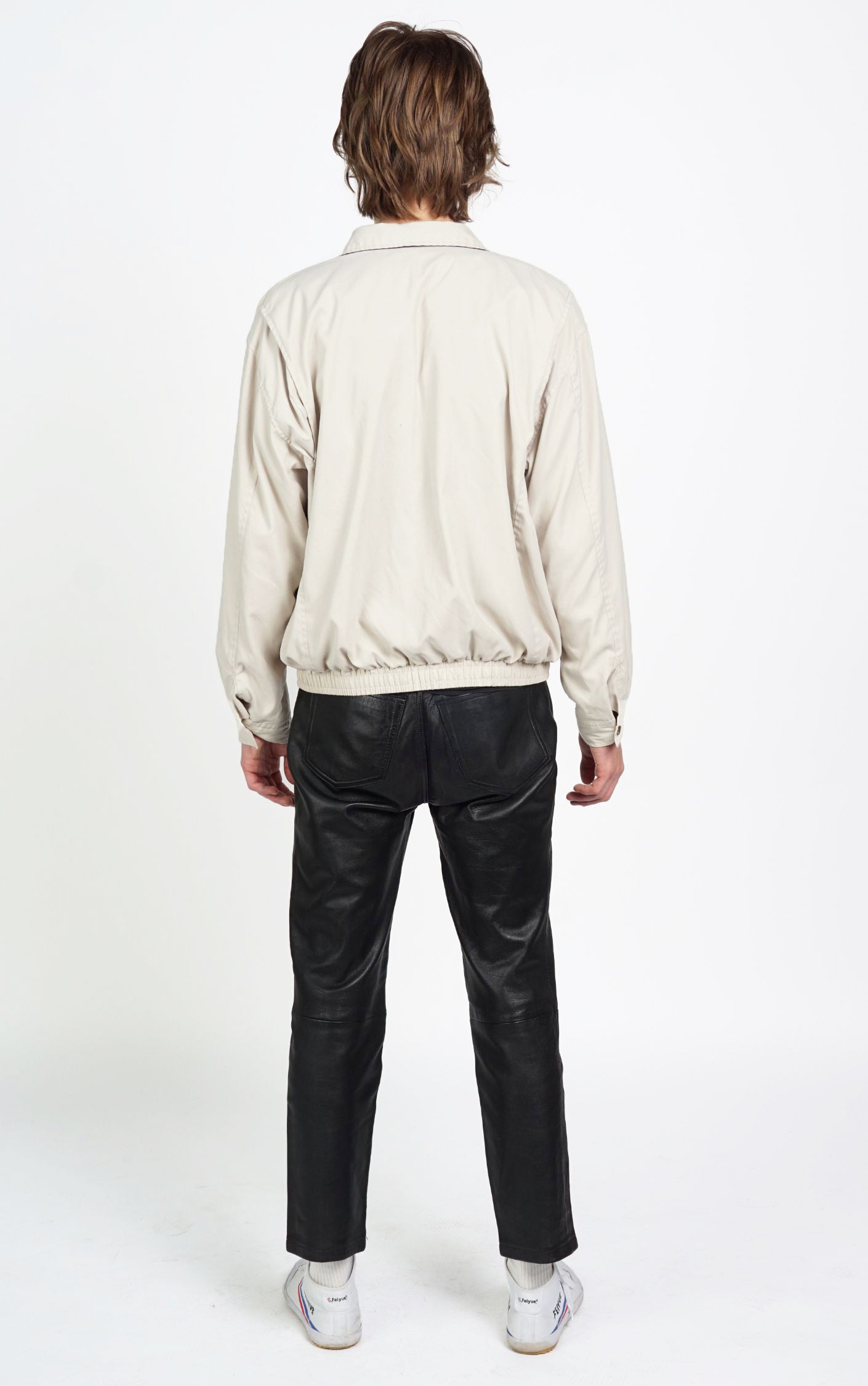 POLO BY RALPH LAUREN Logo Y2K Vintage Zip Up Beige Bomber Jacket resellum