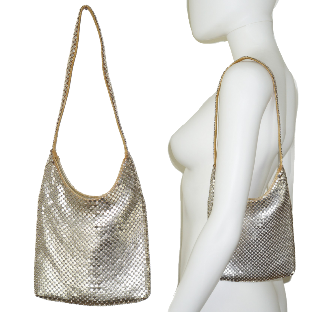 VINTAGE Metallic Sparkle Shoulder Bag