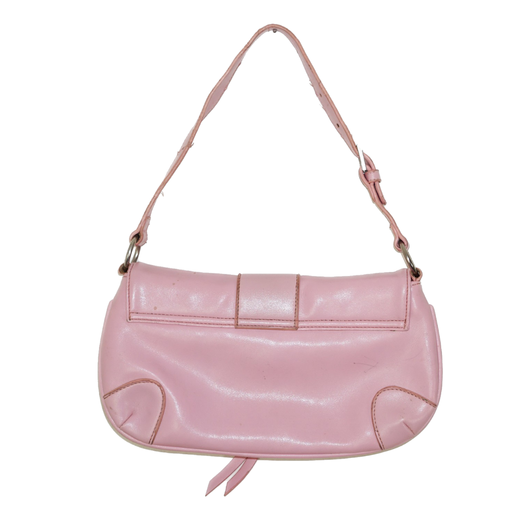VINTAGE Y2K Pink Mini Baguette Bag
