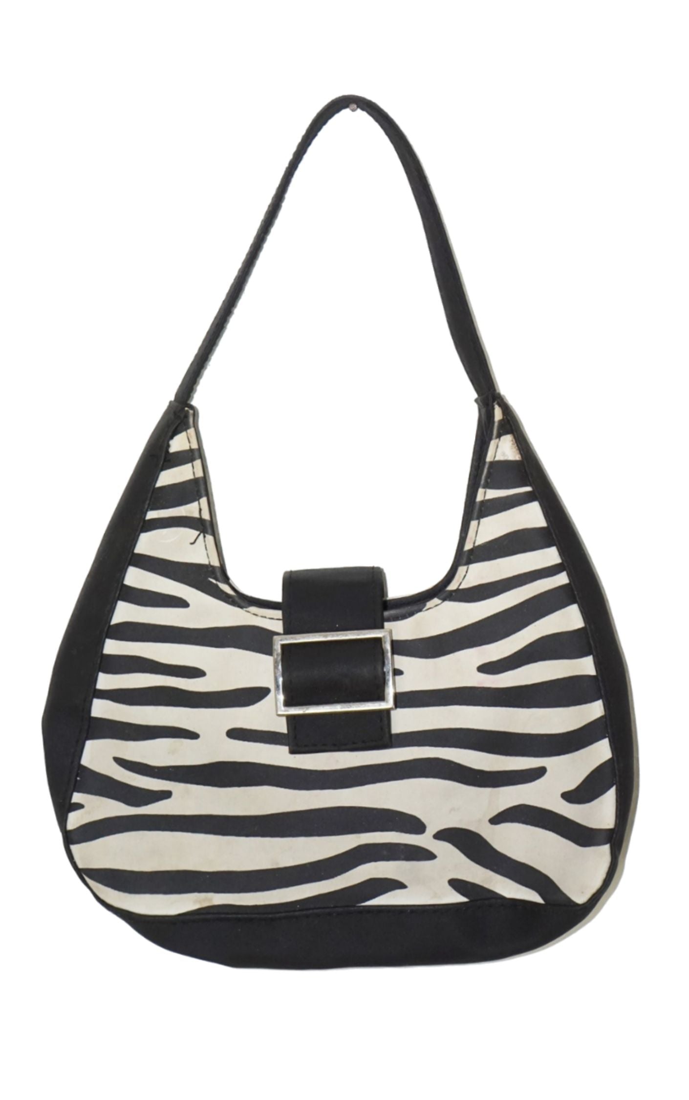 VINTAGE Hato Hasi Zebra Mini Shoulder Bag resellum