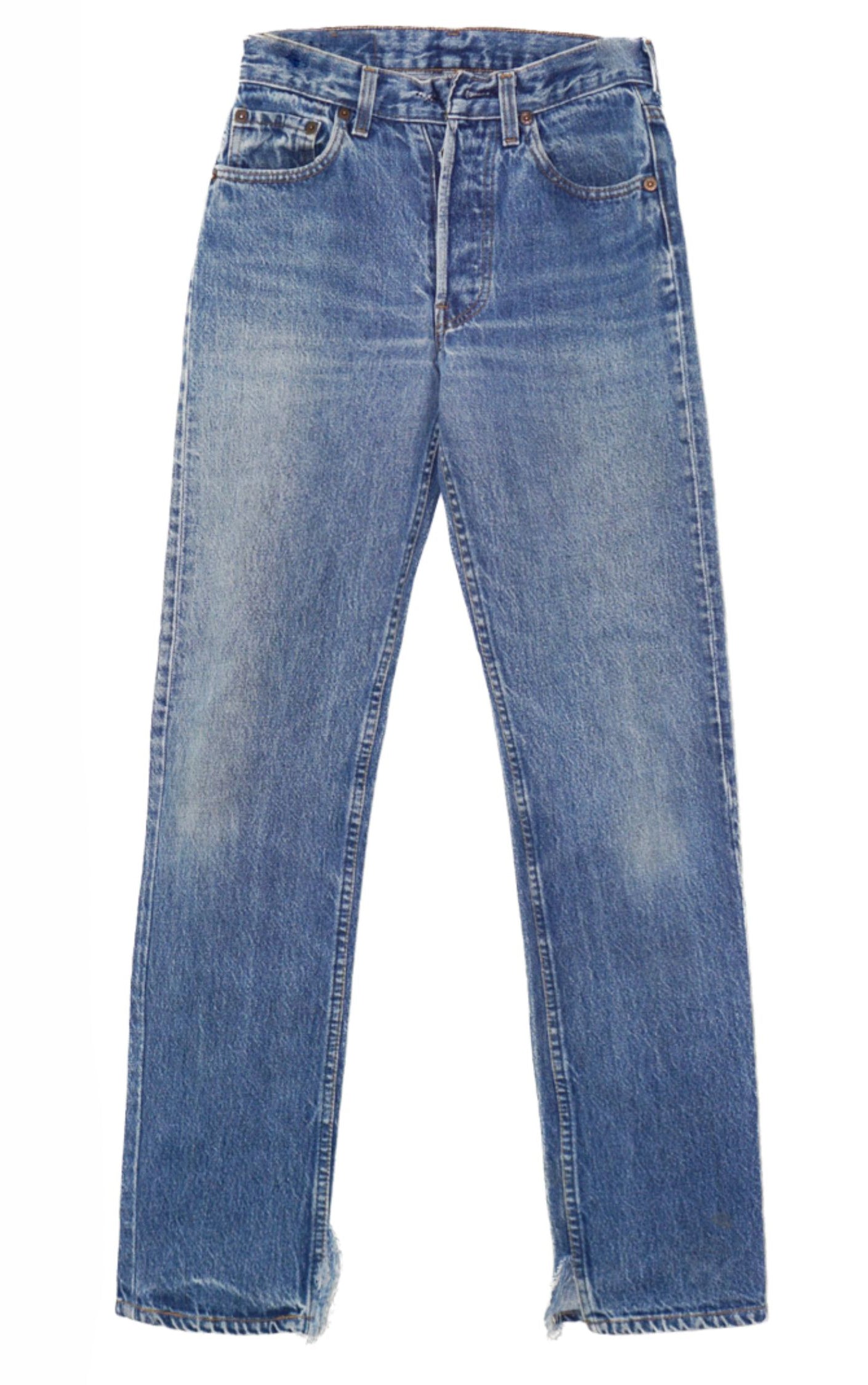 VINTAGE LEVI’S 501 90s USA Straight Jeans W 25” resellum