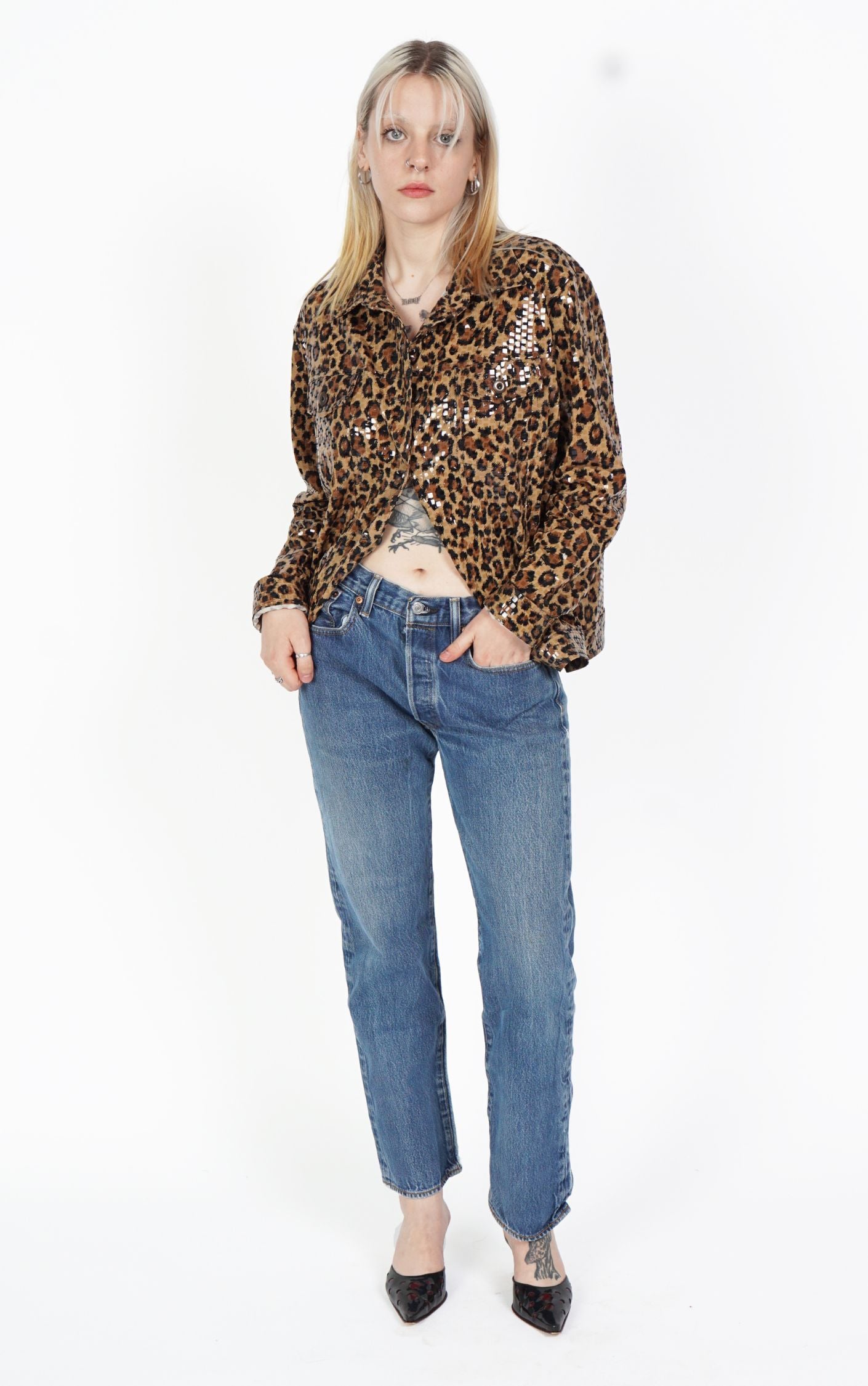 VINTAGE LEVI’S 501 90s USA Straight Jeans W 29” resellum