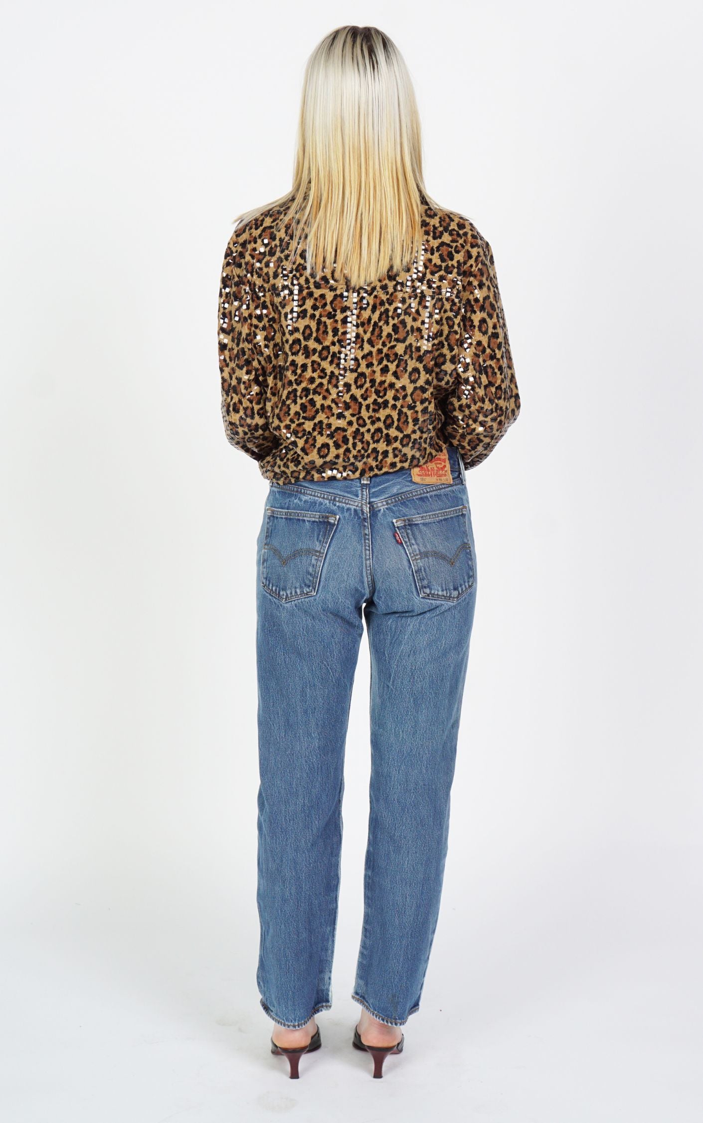 VINTAGE LEVI’S 501 90s USA Straight Jeans W 29” resellum