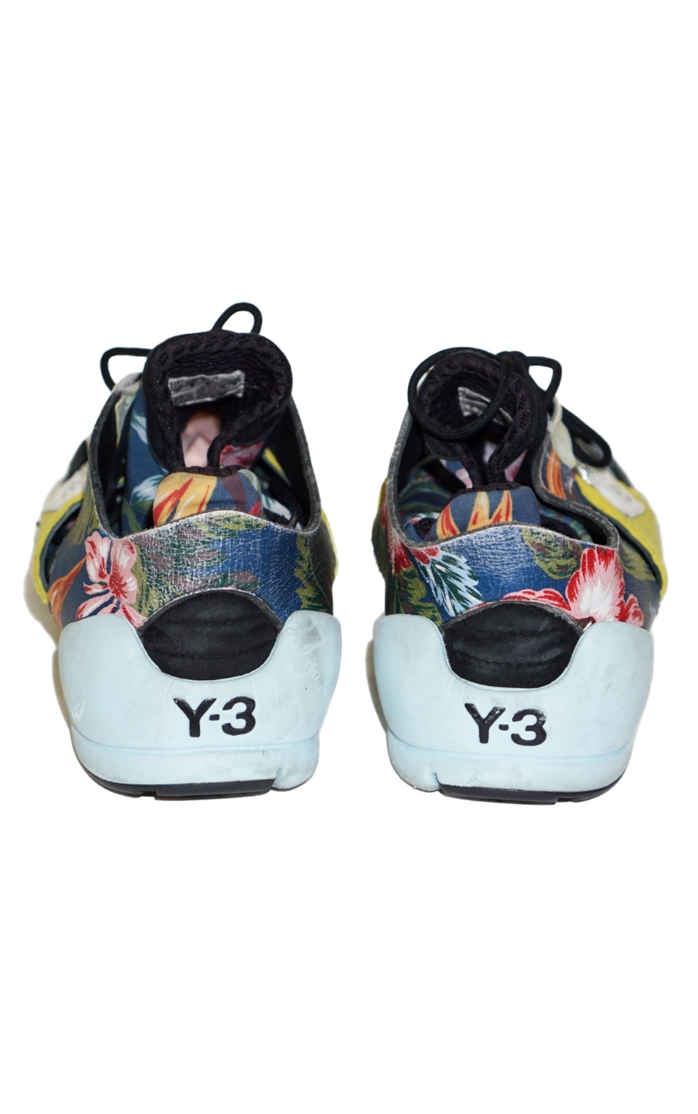 Y-3 YOHJI YAMAMOTO Adidas Kanja Low Top Floral Sneakers RESELLUM