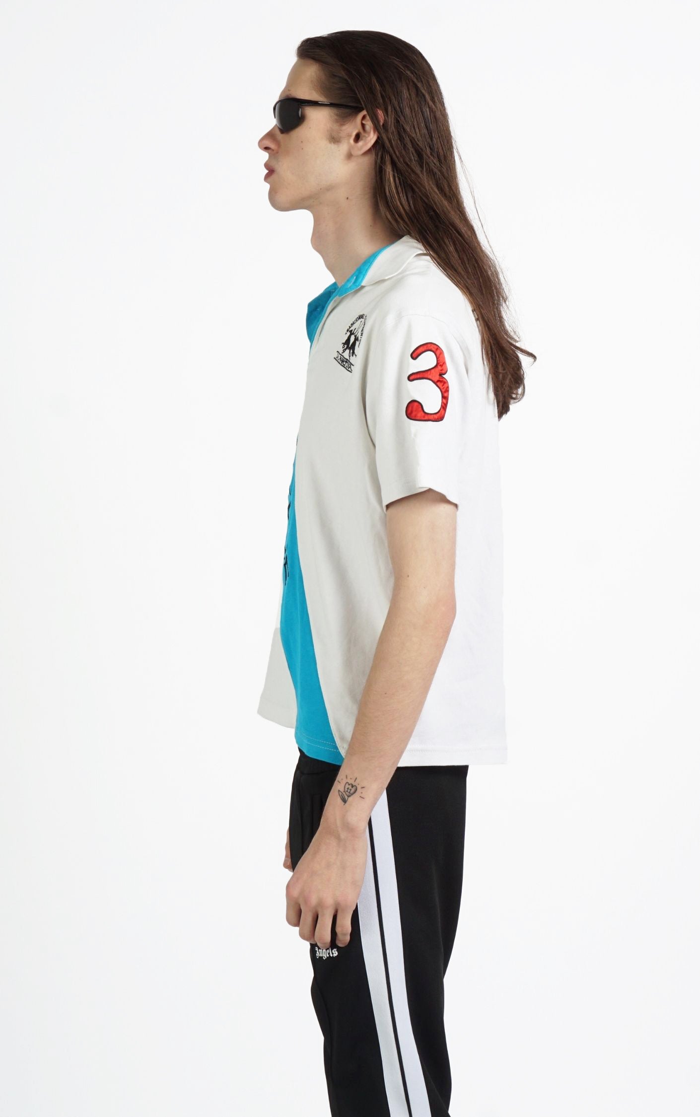 Y2K Porsche Logo Collared Polo T-Shirt resellum