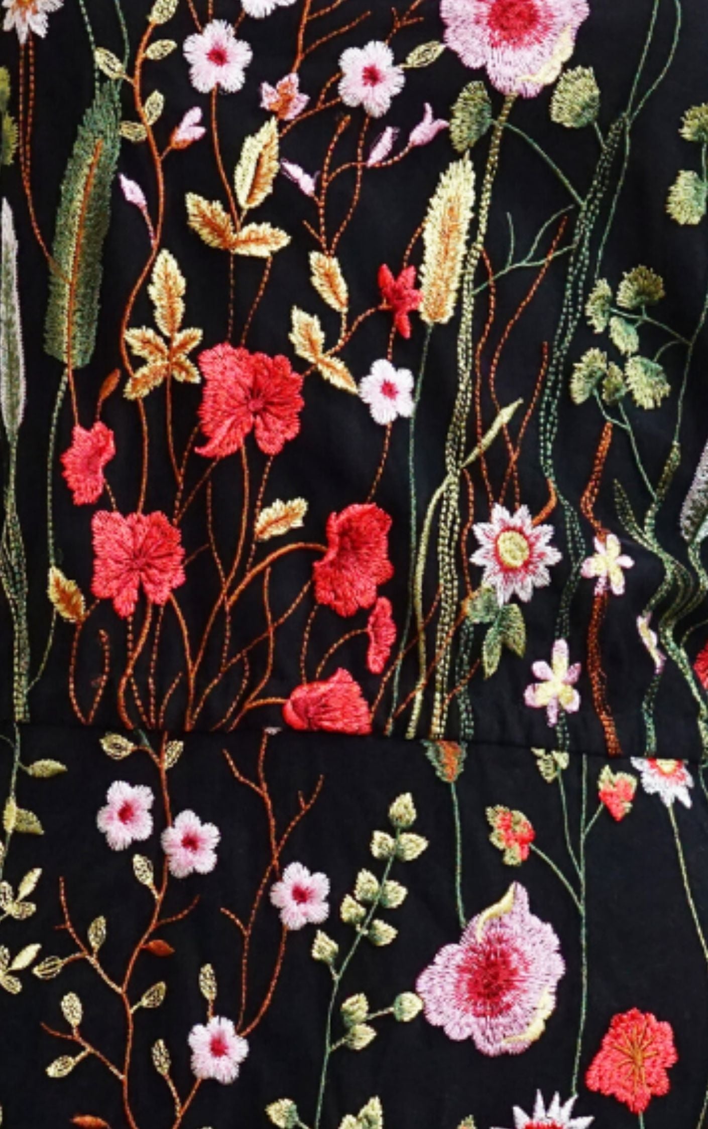 ALEXIS Floral Embroidered Open Shoulders Mini Dress resellum ALEXIS Floral Embroidered Open Shoulders Mini Dress resellum