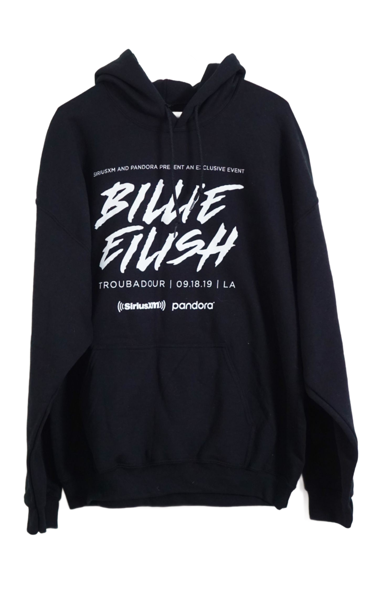 Billie Eilish Printed Black Hoodie