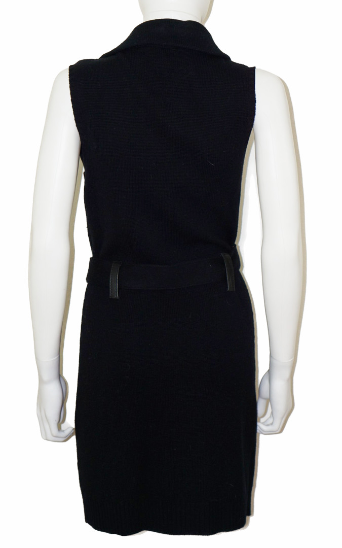 FAITH CONNEXION Knit Side Zip Vest Dress