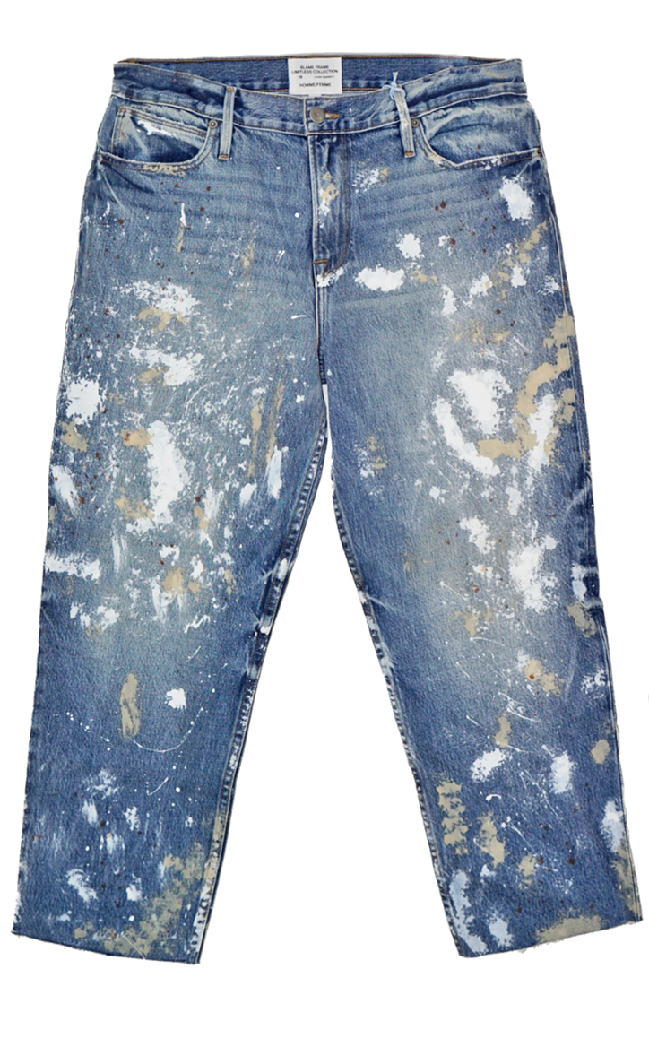 FRAME X Jordan Barrett Limited Distressed Jeans resellum