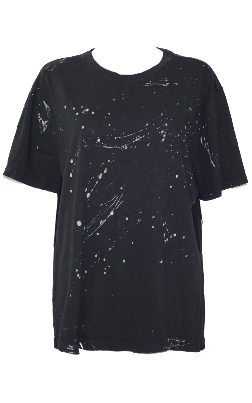 FRAME X Jordan Barrett Limited Distressed T-Shirt resellum