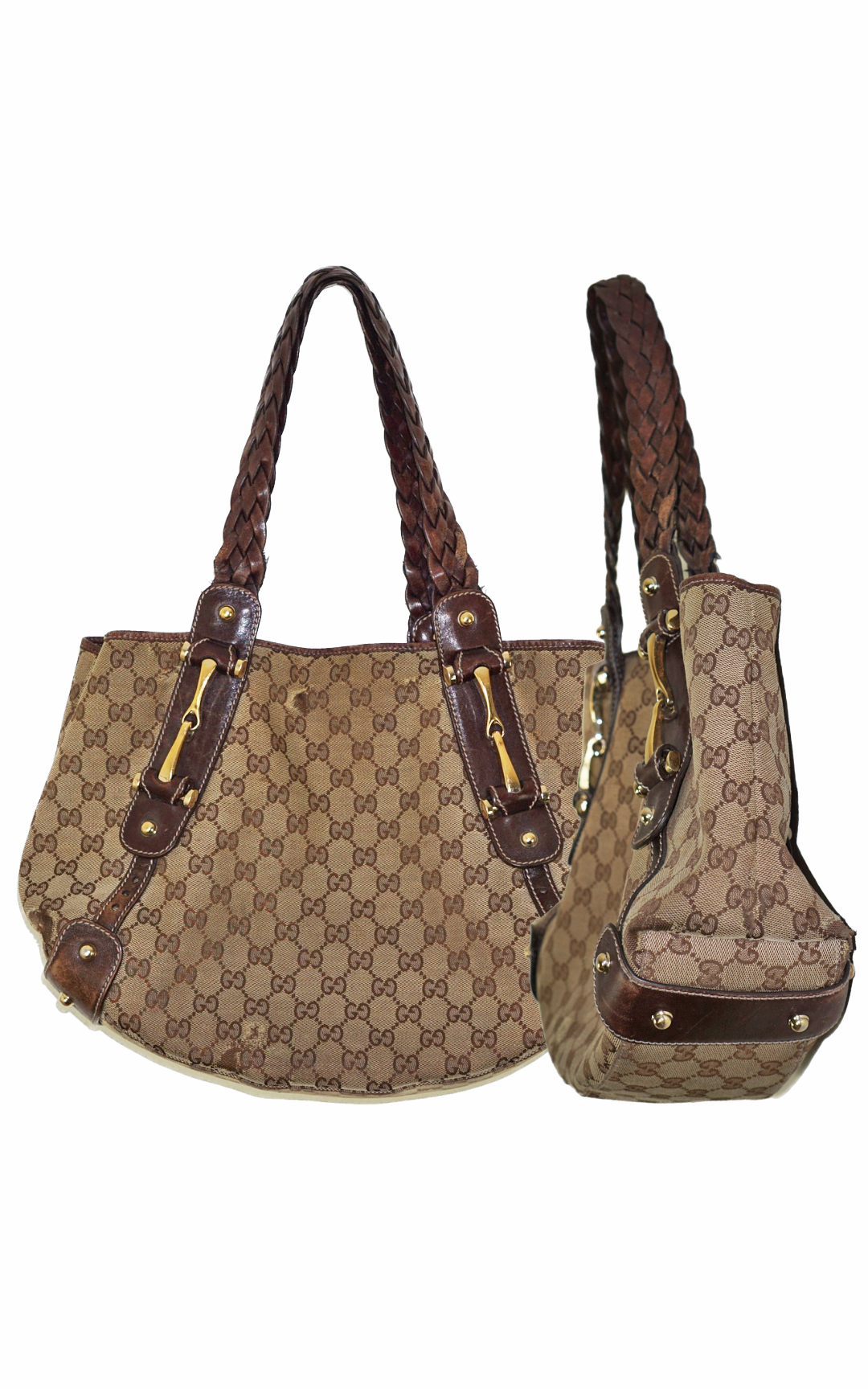 GUCCI Pelham Hobo Monogram Medium Bag