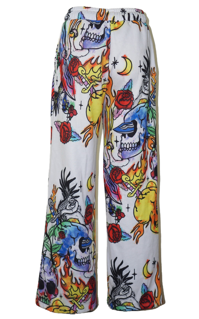 JADED LONDON Graffiti Scull Sweatpants