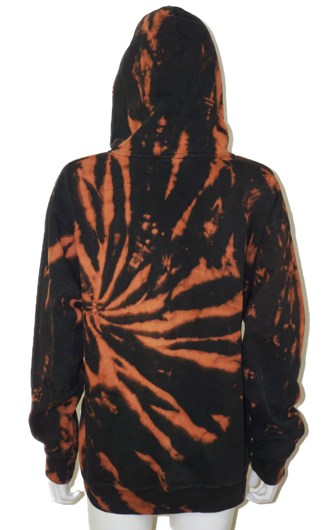 KARL LAGERFELD Paris Logo Tie Dye Hoodie