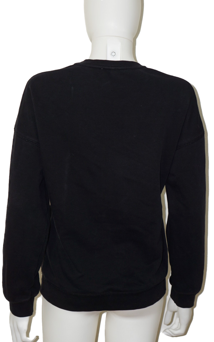 KENZO Tiger Embroidered Logo Black Sweatshirt resekkum