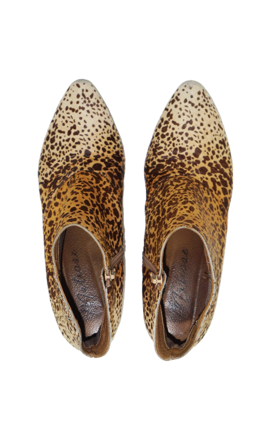 MATISSE Nugent Cheetah Animal Wedge Boots