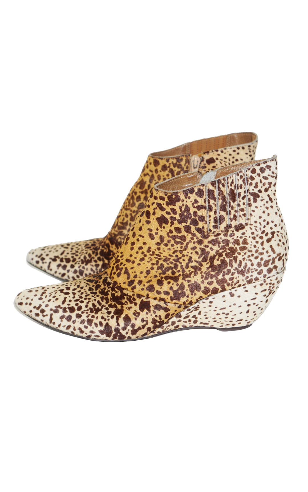 MATISSE Nugent Cheetah Animal Wedge Boots