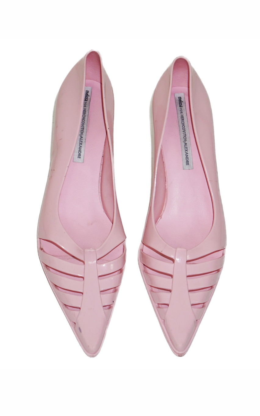 MELISSA Alexandre Herchcovitch Pink Wedges