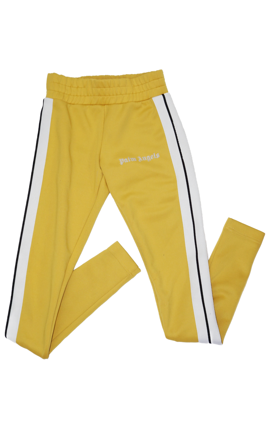 PALM ANGELS Yellow Straps Elastic Waist Pants resellum