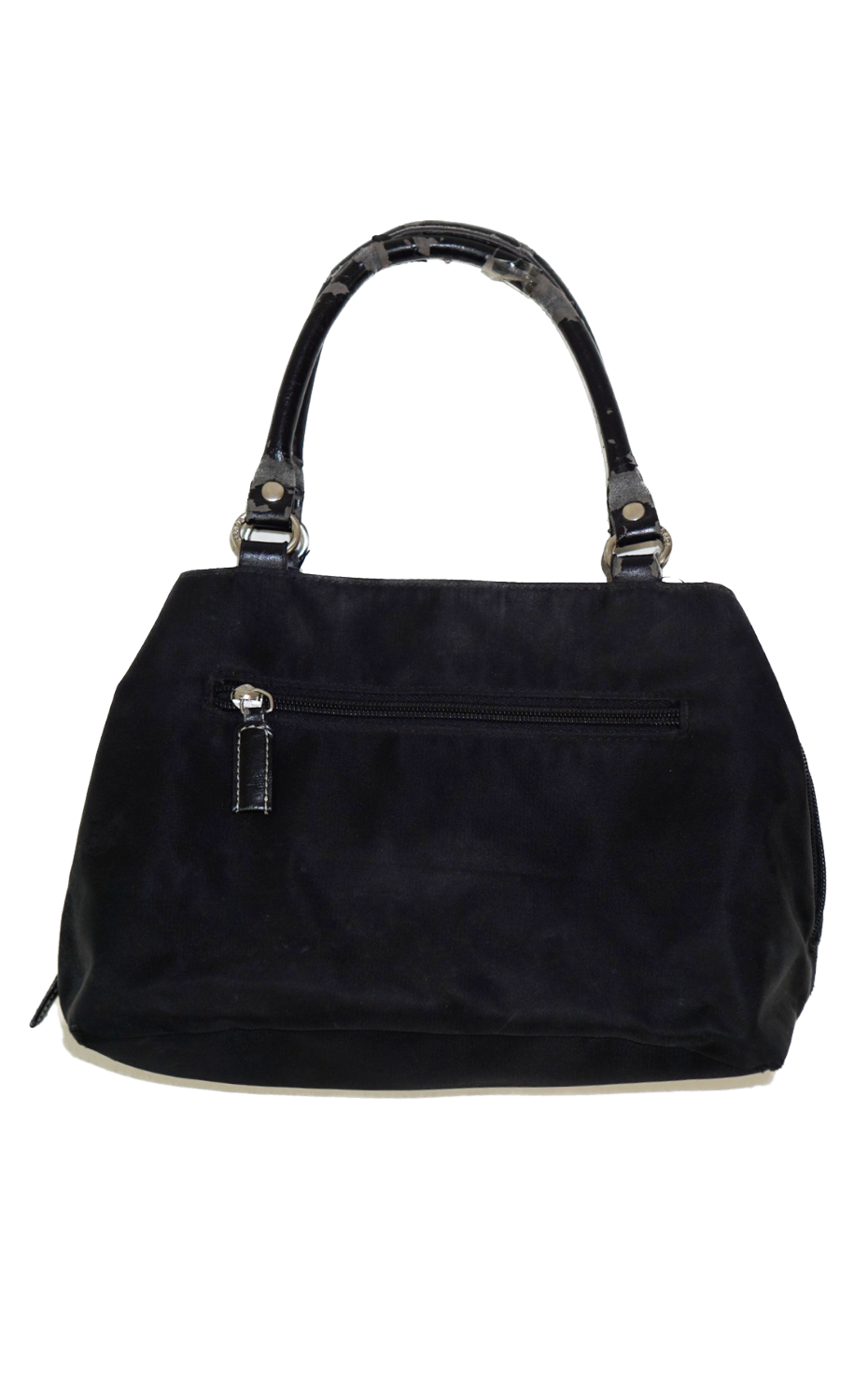 PRADA Vintage Nylon Triangle Logo Mini Bag resellum