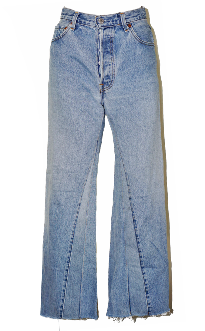 RE_DONE-Blue-Denim-Boot-Cut-High-Rise-Jeans